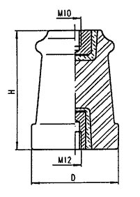 Размеры изоляторов ИО-6-3,75 I У3
